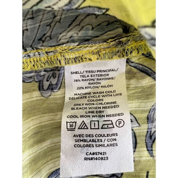 Ann Taylor Loft Floral Tank Top size MP - Picture 6 of 6